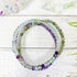 Intuition Psychic Power Stackable Crystal Bracelet Set